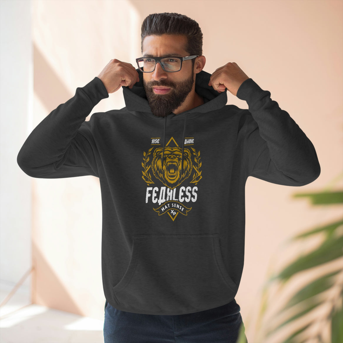 Fearless Mat Sense Wrestling Hoodie