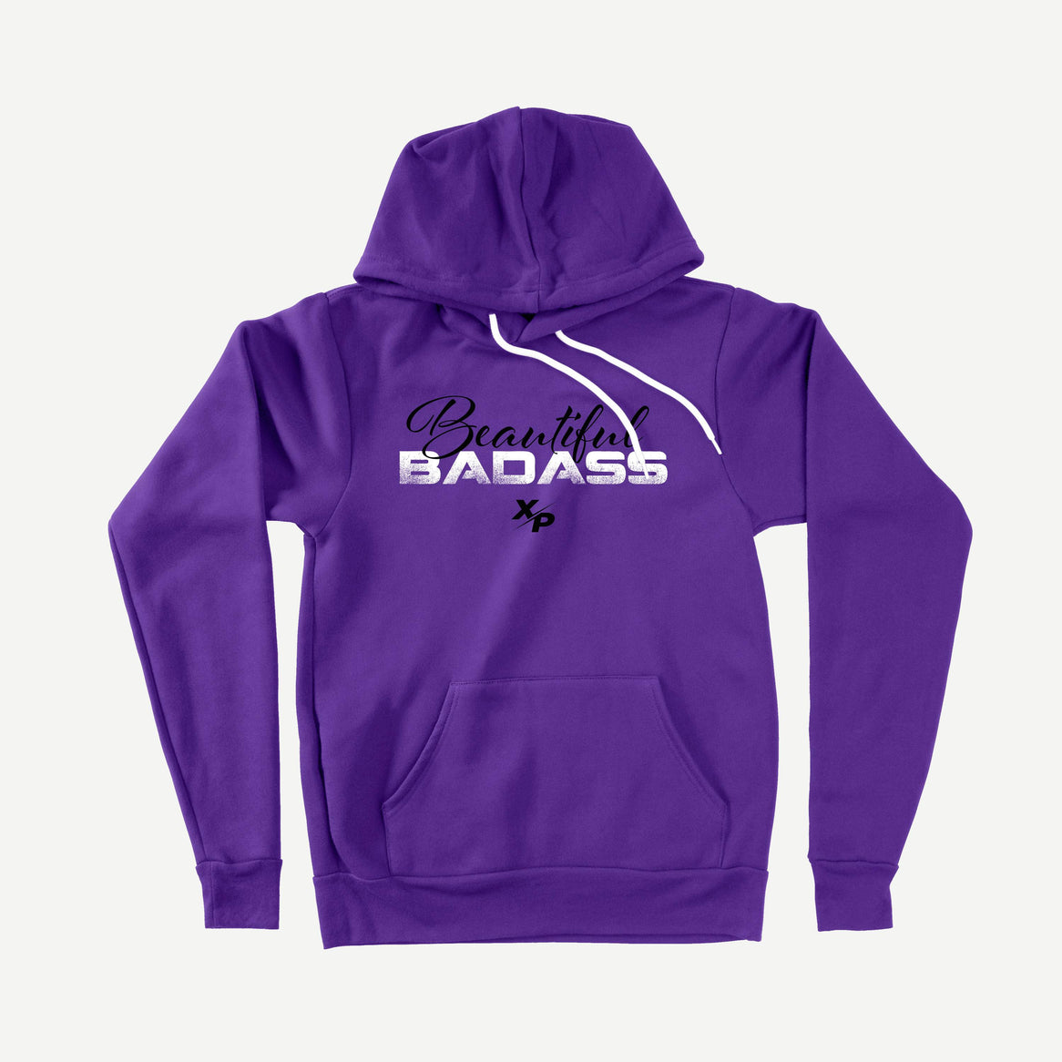 Beautiful BA Soft Hoodie in Purple Xtreme Pro Apparel