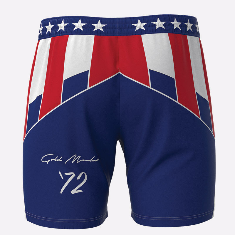 Ben Peterson Olympic Gold Medal 72' Training Shorts Xtreme Pro Apparel