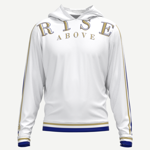 Rise Above Soft Fully Sublimated Hoodie Xtreme Pro Apparel
