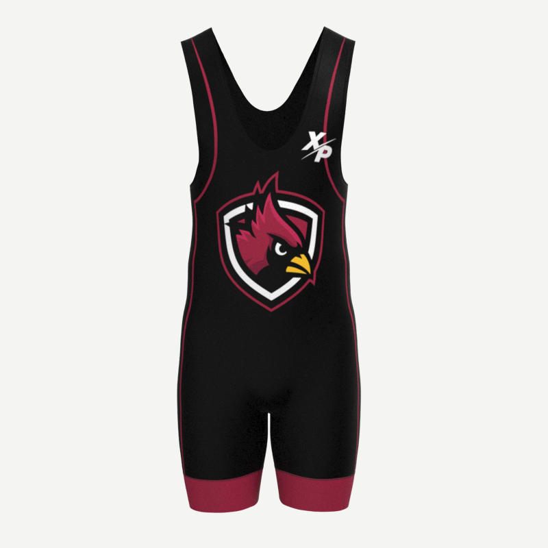 Cardinal Wrestling Singlet Xtreme Pro Apparel