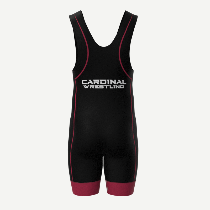 Cardinal Wrestling Singlet Xtreme Pro Apparel