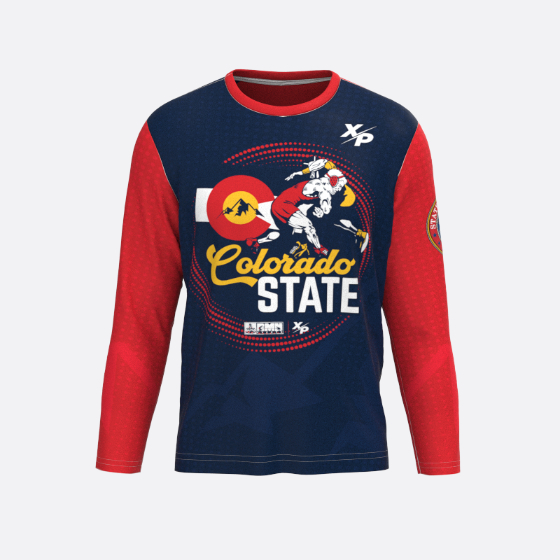 Exclusive RMN Middle School State Fully Sublimated Long Sleeve Dry Fit Xtreme Pro Apparel