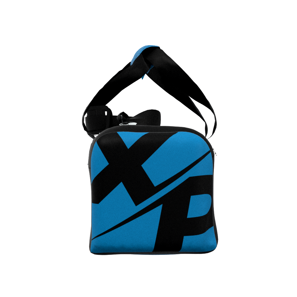 Xtreme Team Fully Sublimated Duffle Bag in Columbia Blue Xtreme Pro Apparel