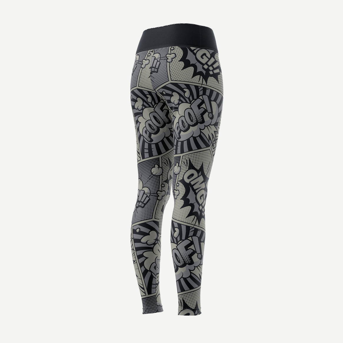 Comic Strip Womens Compression Pants Xtreme Pro Apparel