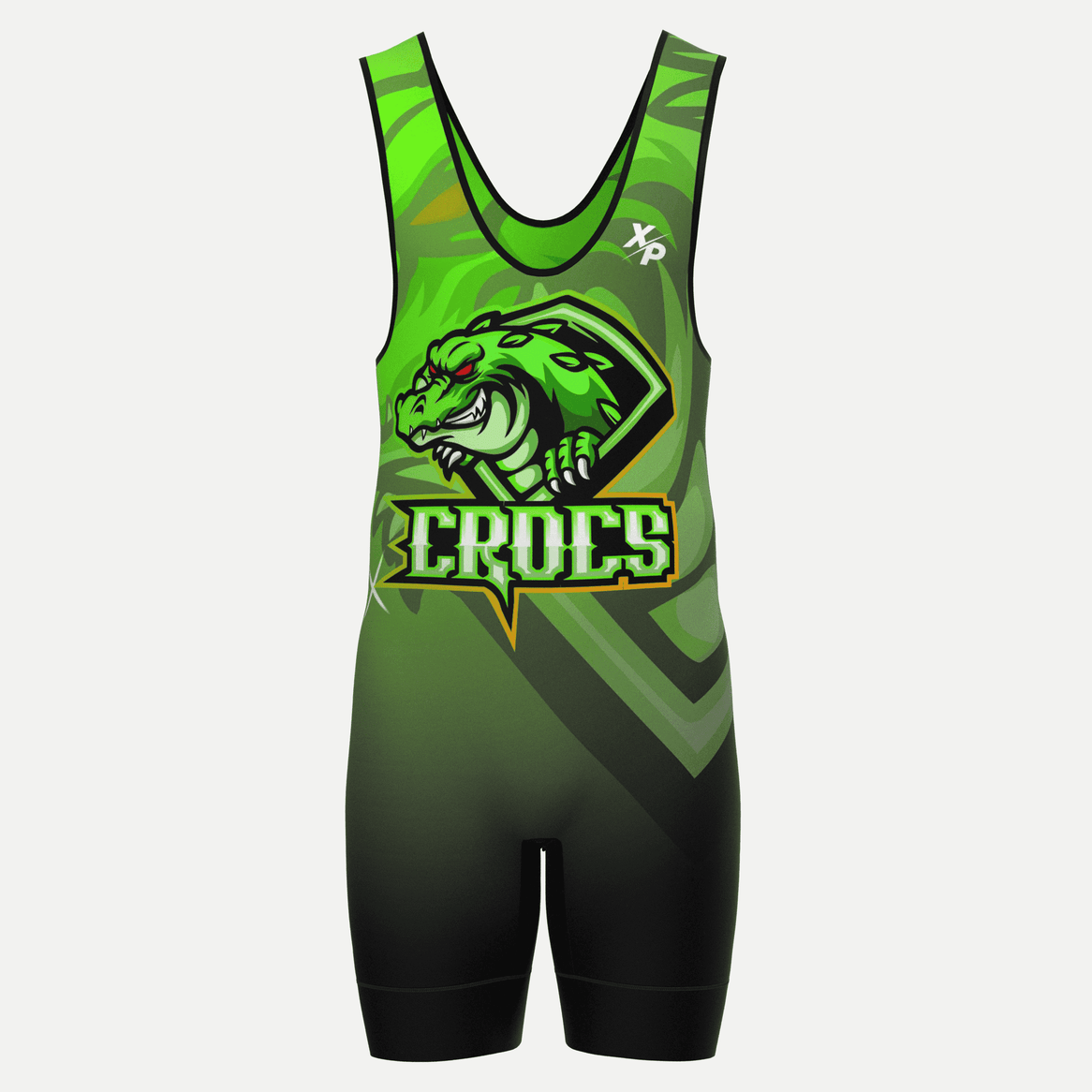 Crocs Fully Sublimated Wrestling Singlet Xtreme Pro Apparel