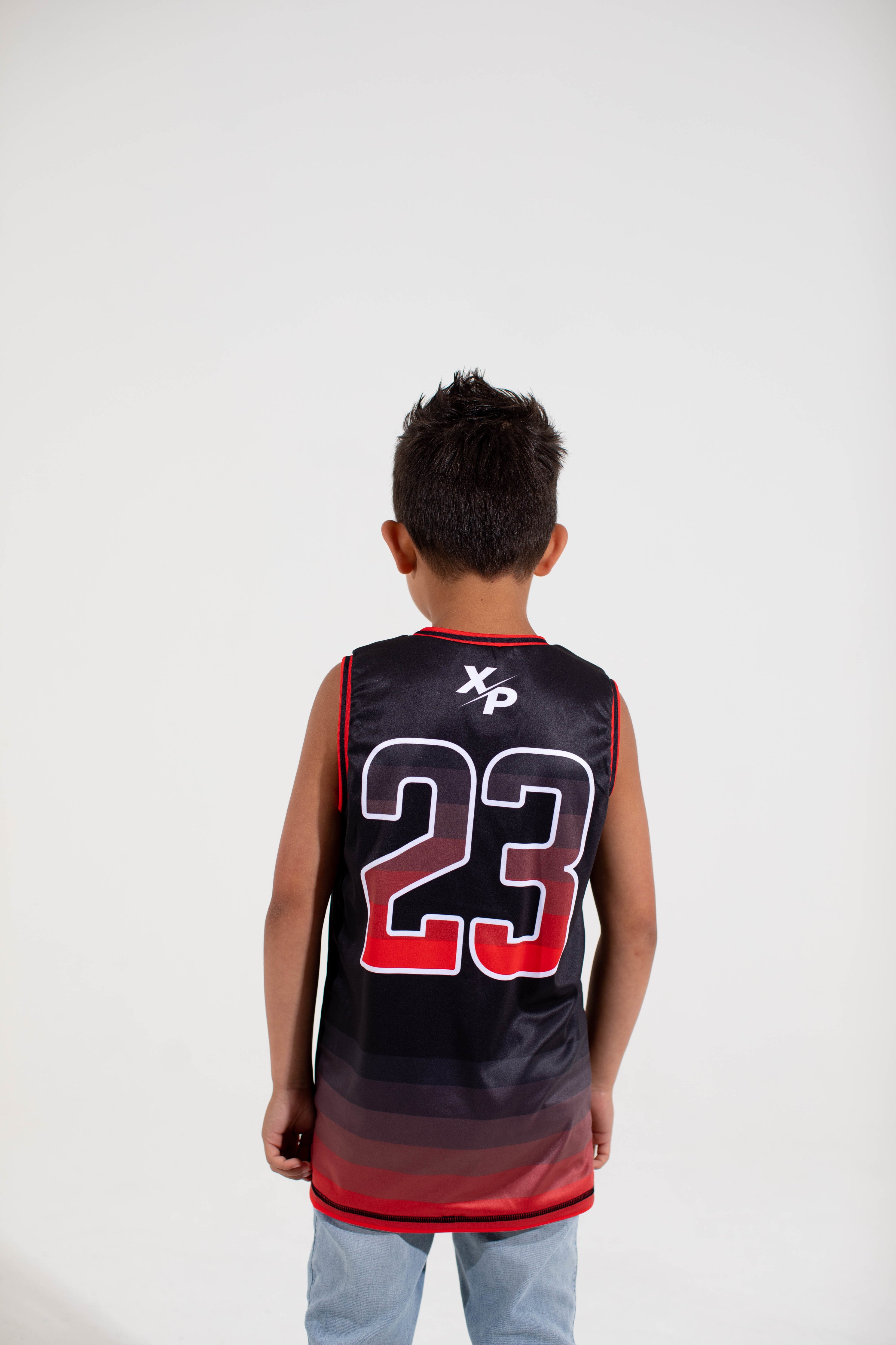 Chicago Reversible Basketball Jersey in Black
