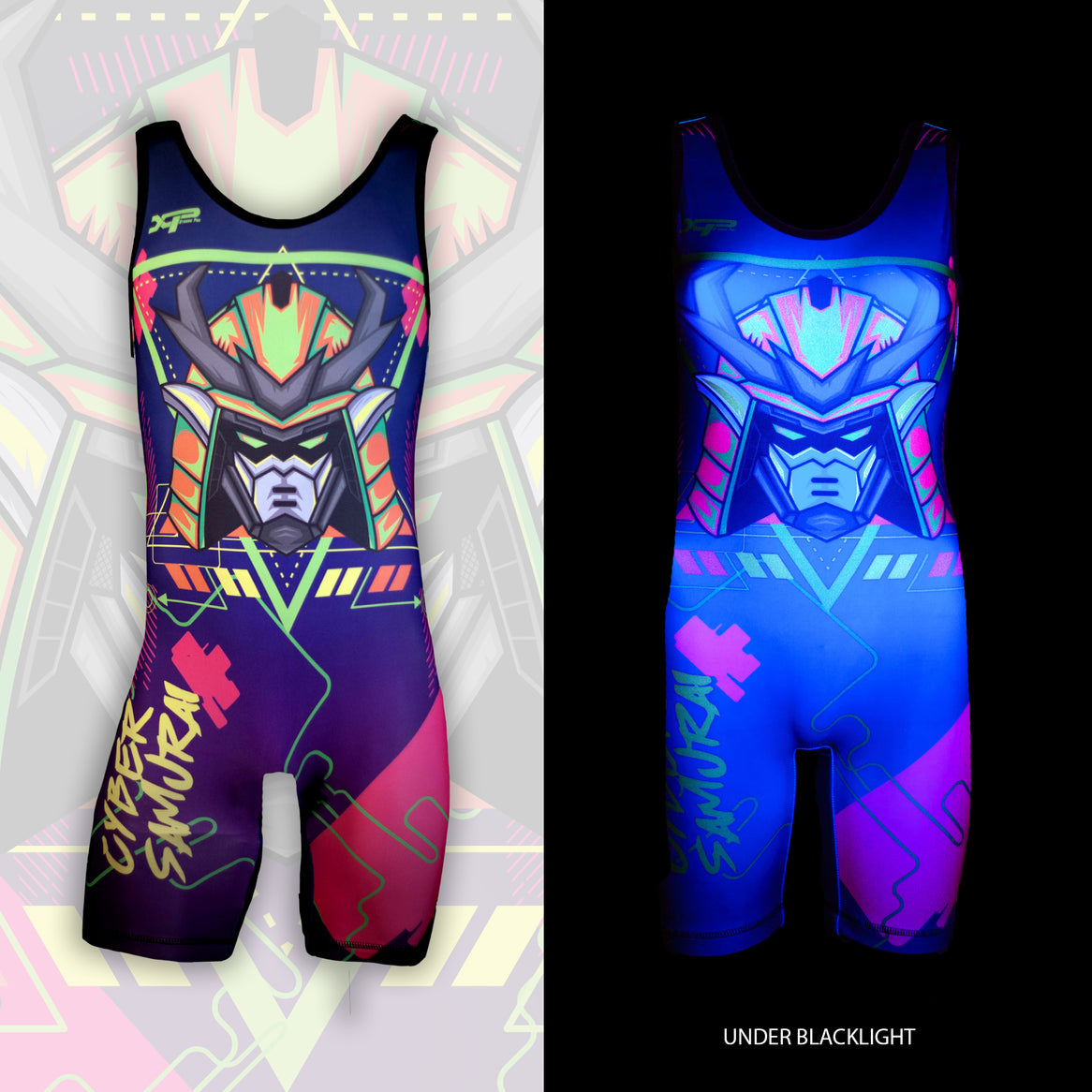 Cyber Samurai Singlet Xtreme Pro Apparel