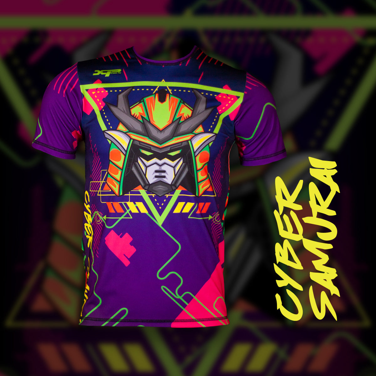 Cyber Samurai Compression Shirt Xtreme Pro Apparel