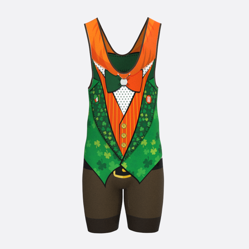 St. Patty's Wrestling Singlet Xtreme Pro Apparel