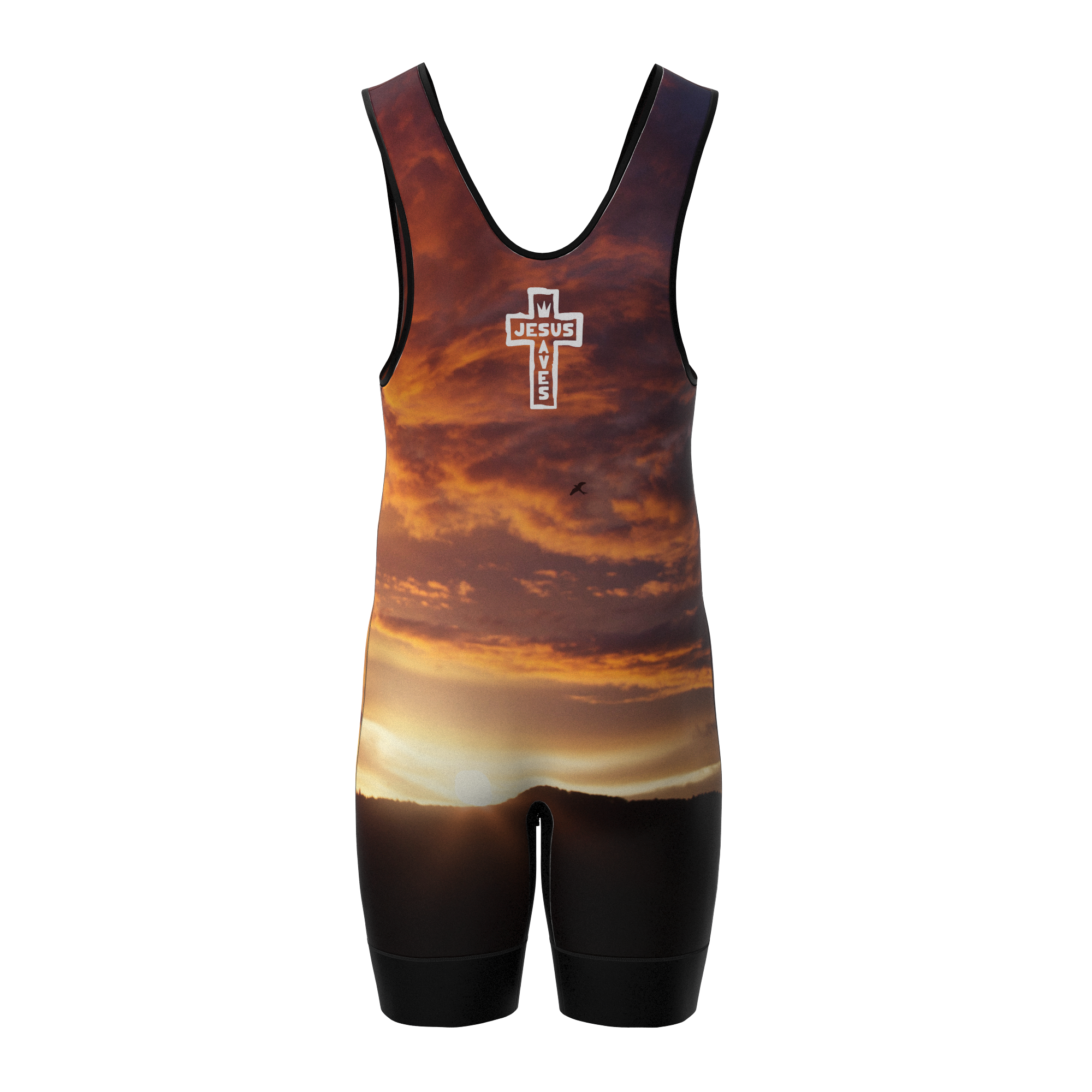 He Is Risen Fully Sublimated Wrestling Singlet Xtreme Pro Apparel
