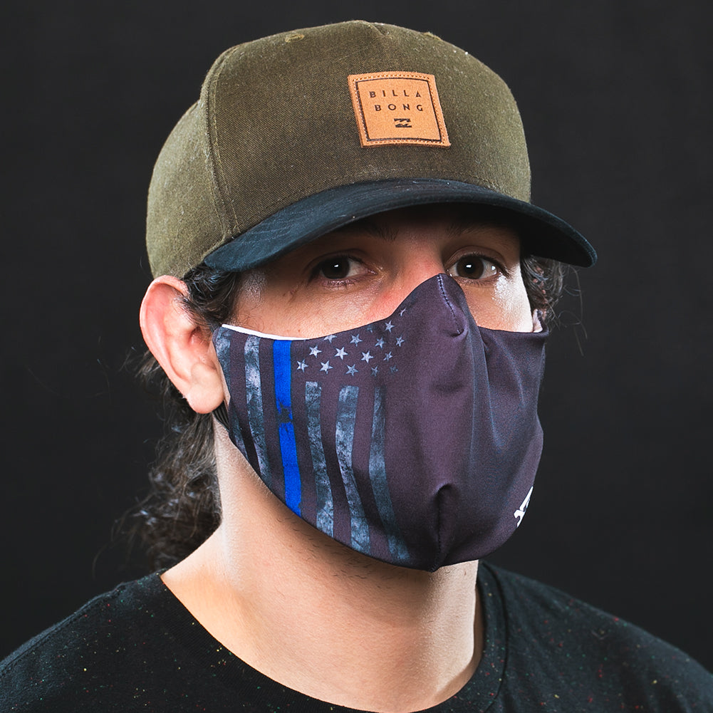 Sublimated Antimicrobial Face Mask in USA - In Stock Xtreme Pro Apparel
