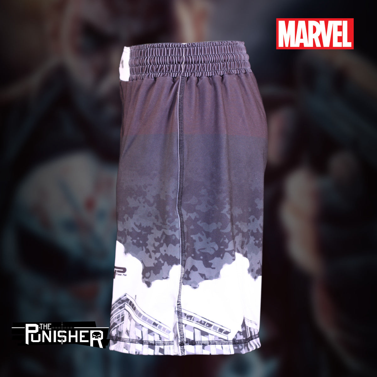 Custom Marvel Sublimated Punisher Sport Shorts Xtreme Pro Apparel