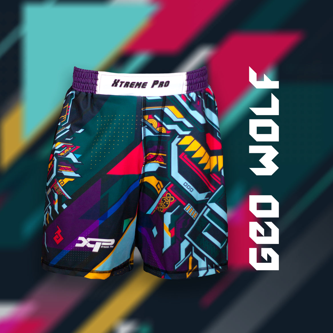 Geo Wolf Sport Shorts Xtreme Pro Apparel