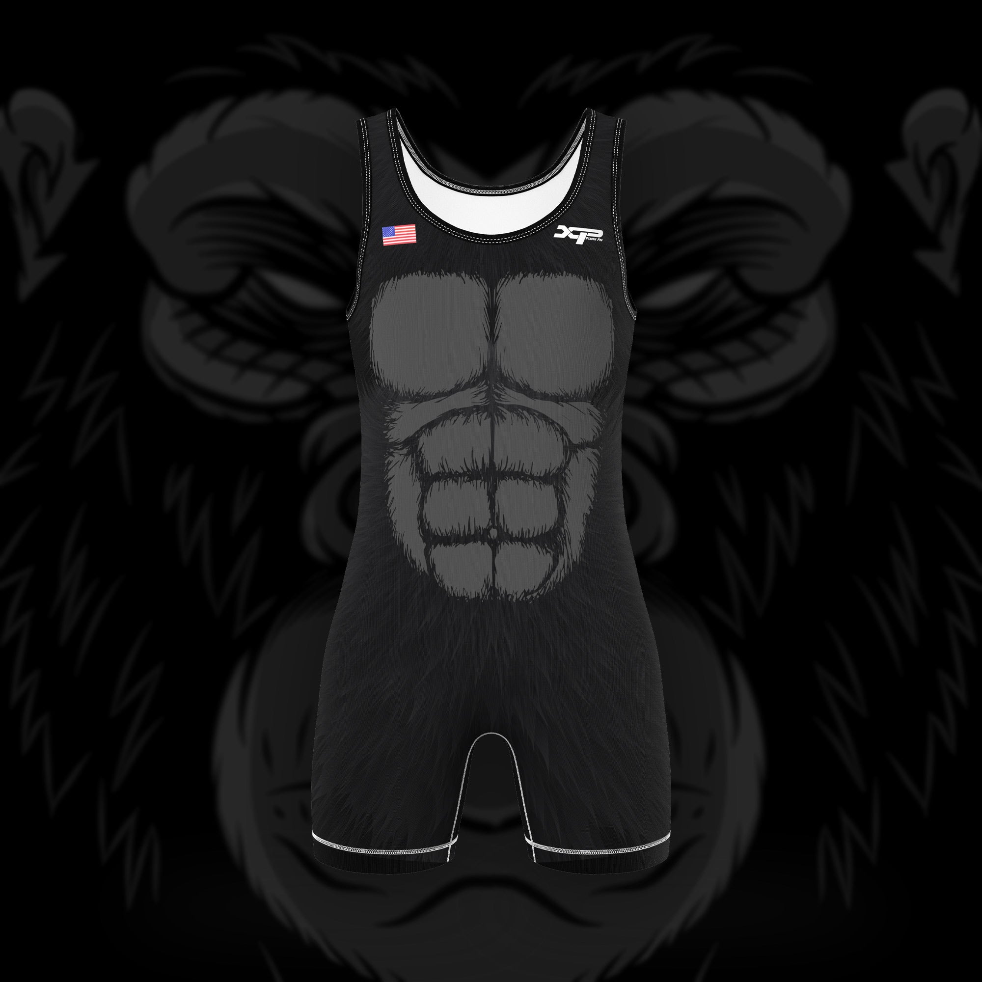 Fully Sublimated Gorilla Singlet Xtreme Pro Apparel