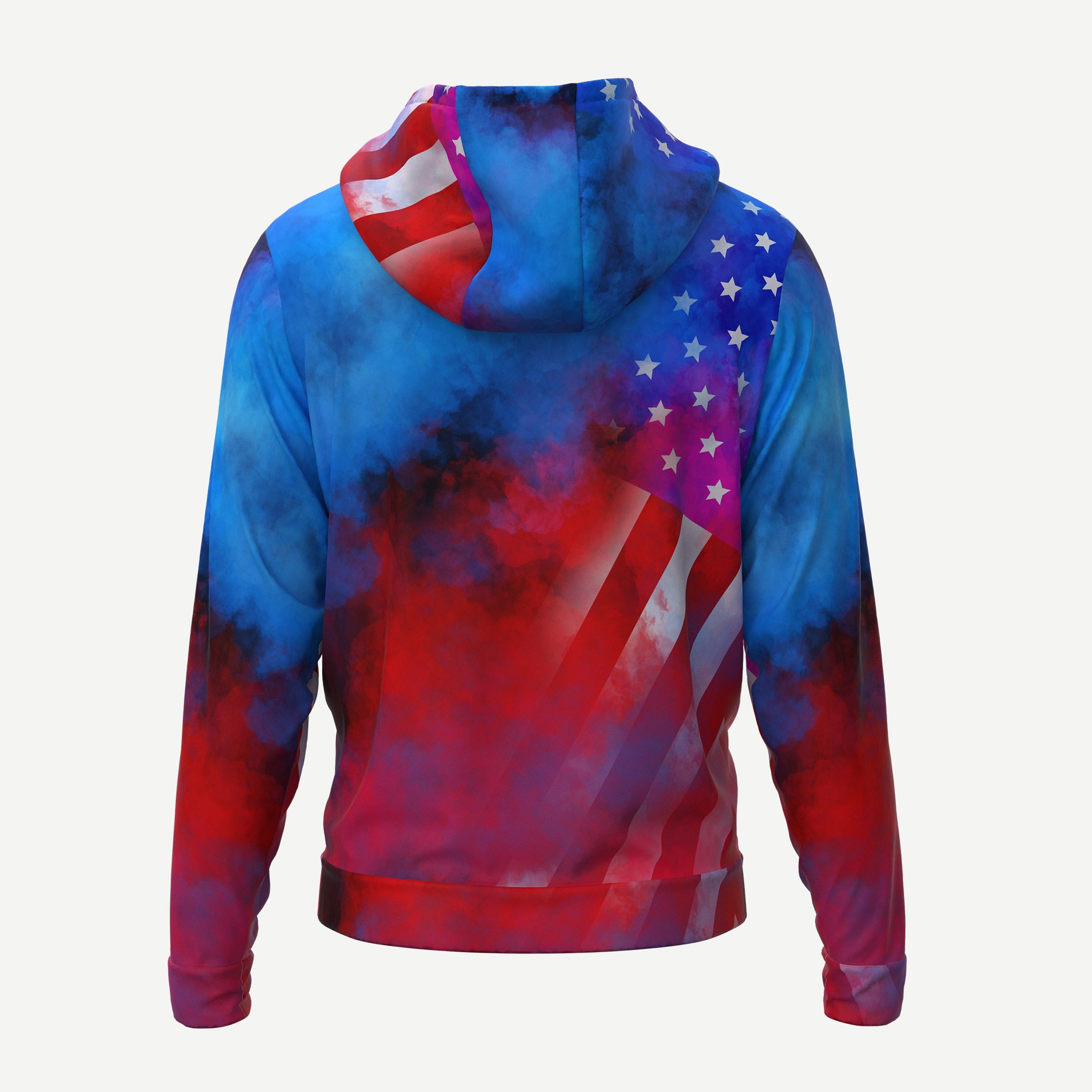 USA Smoke Super Soft Fully Sublimated Hoodie Xtreme Pro Apparel