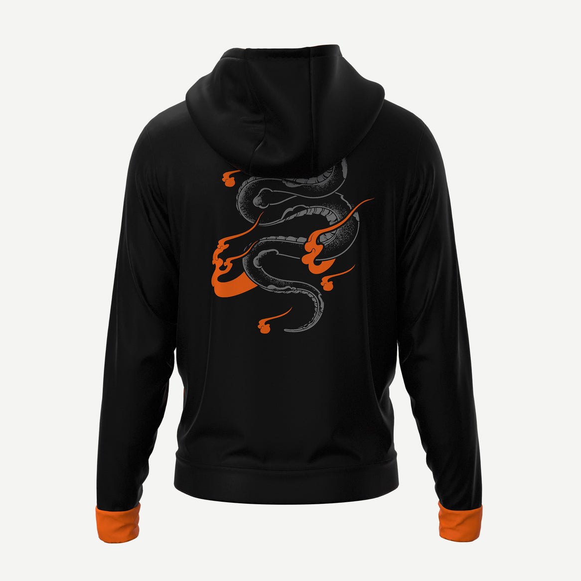 Orange Venum Soft Fully Sublimated Hoodie Xtreme Pro Apparel