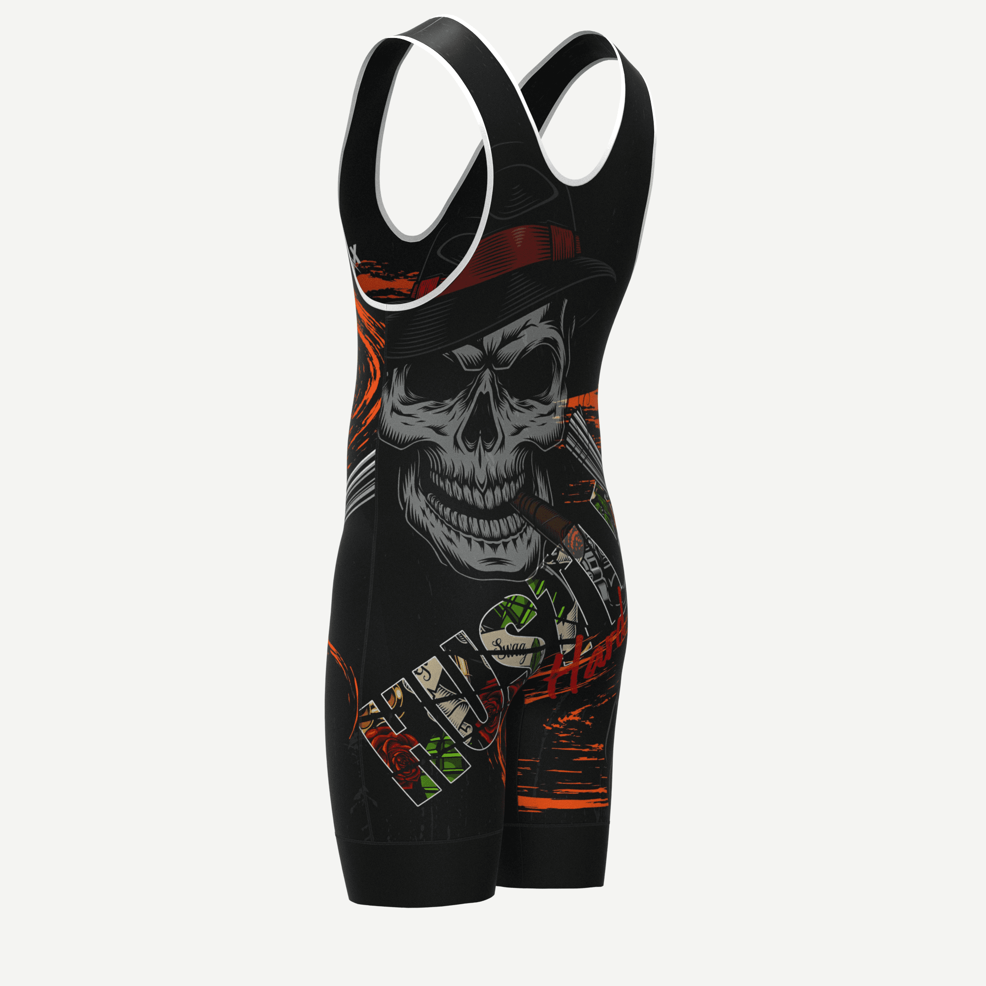 Hustle Hard Wrestling Singlet Xtreme Pro Apparel