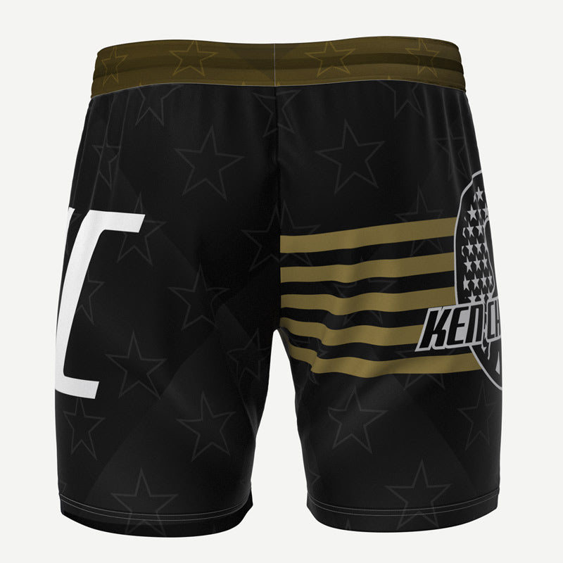 Ken Chertow Gold Medal Collection Training Shorts Xtreme Pro Apparel