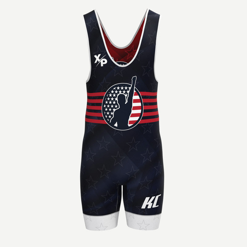 Ken Chertow Gold Medal Collection Wrestling Singlet