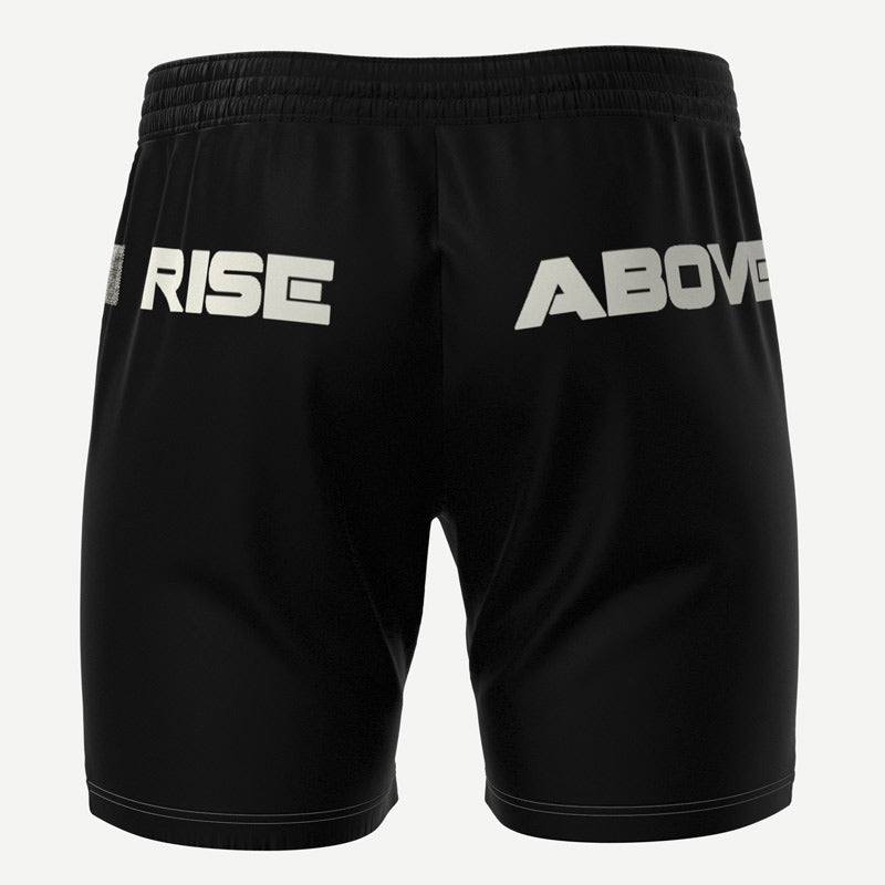 King Rise Training Shorts in Black Xtreme Pro Apparel