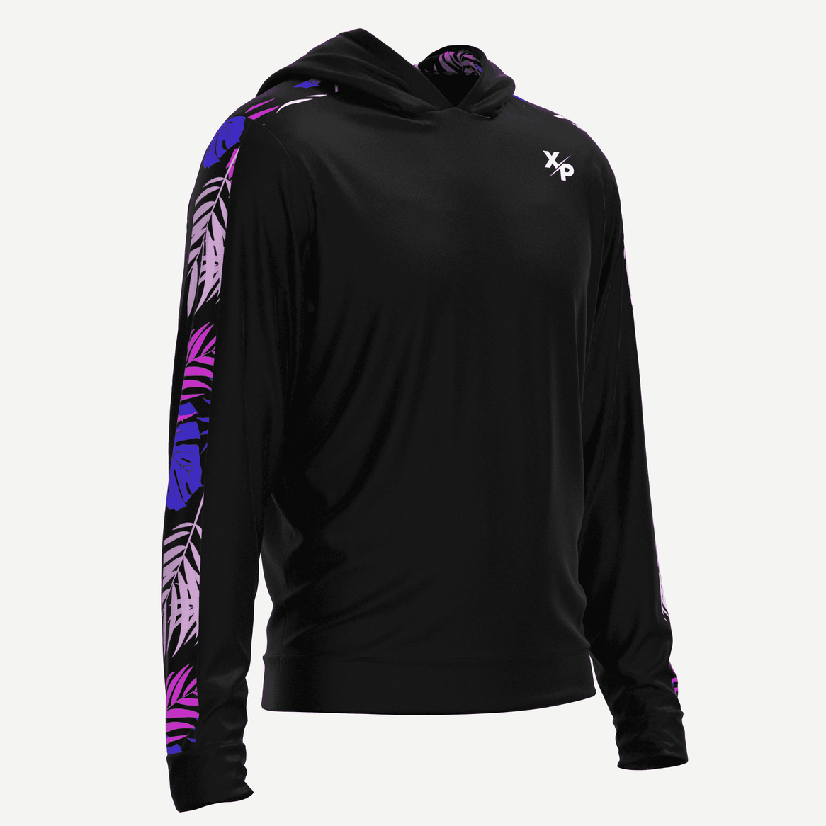 Super Soft Leaf Stripe Hoodie Xtreme Pro Apparel