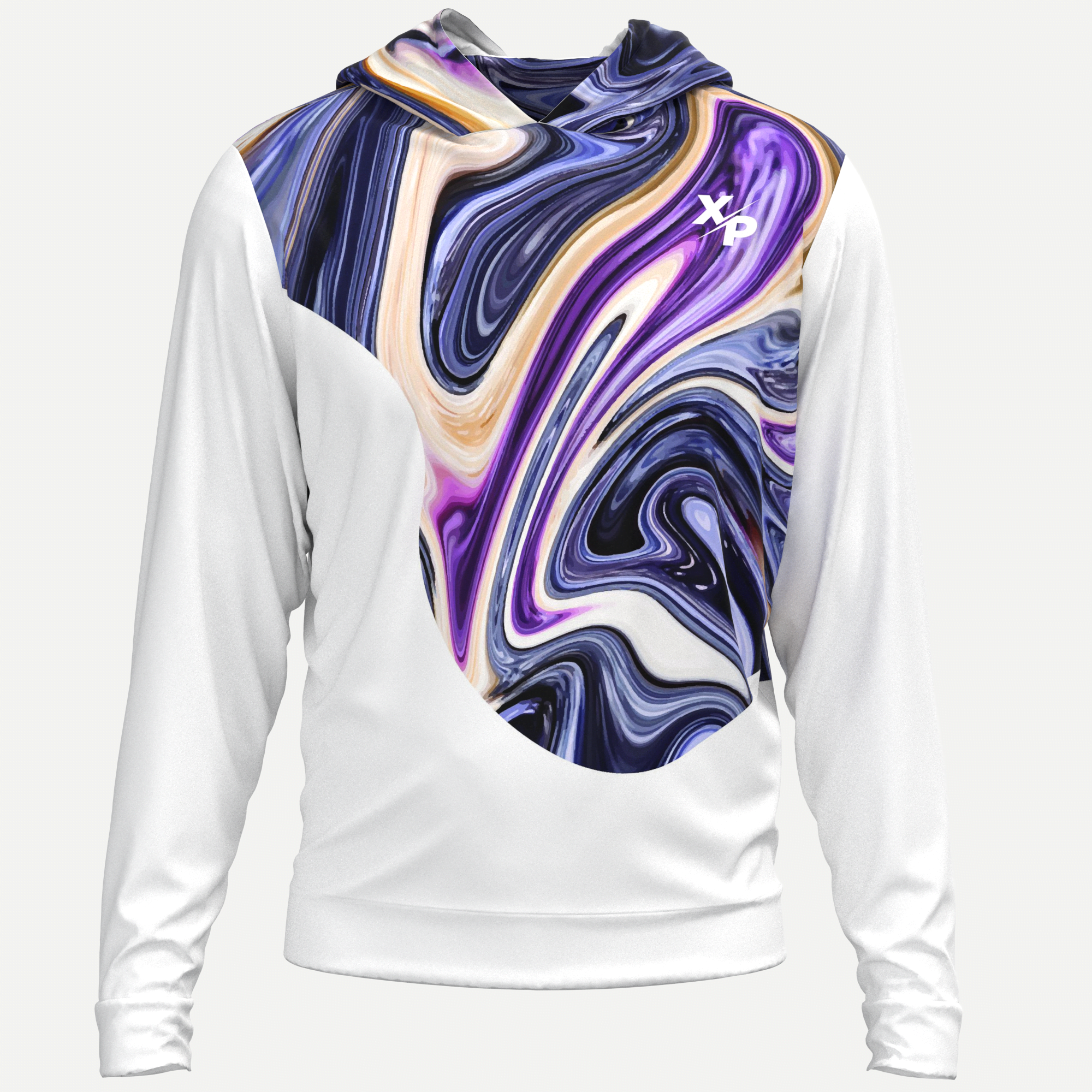 Fully Sublimated Marble Hoodie Xtreme Pro Apparel