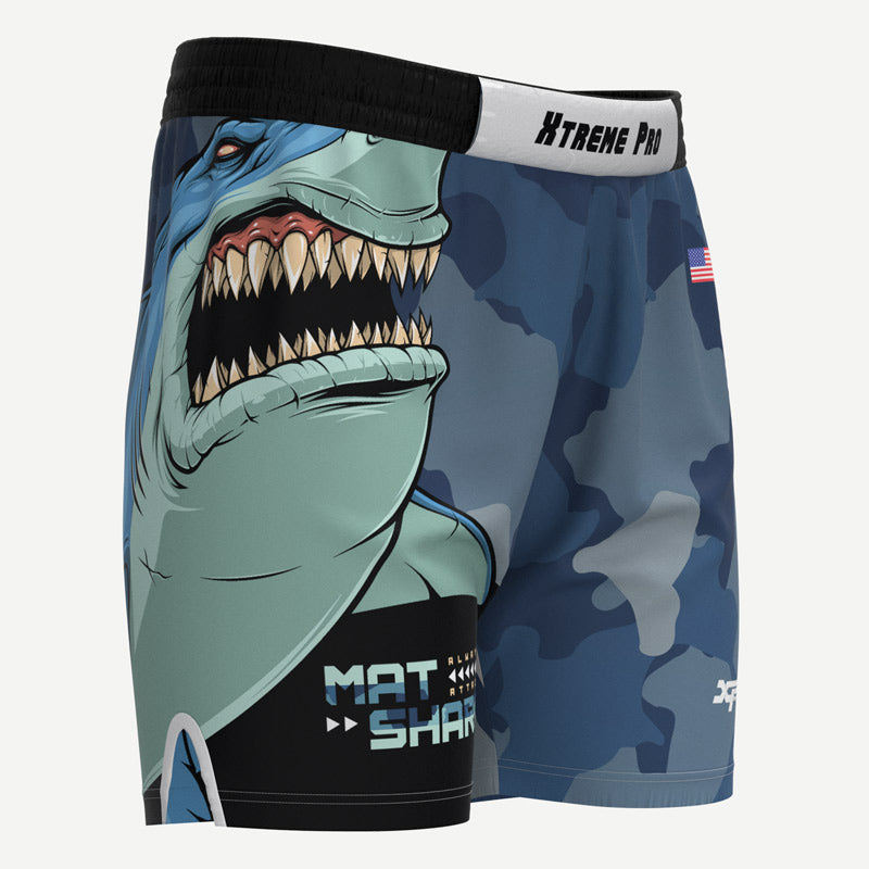 Mat Shark Training Shorts Xtreme Pro Apparel