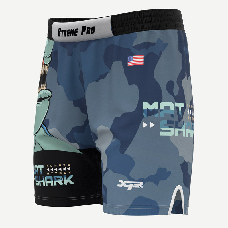 Mat Shark Training Shorts Xtreme Pro Apparel