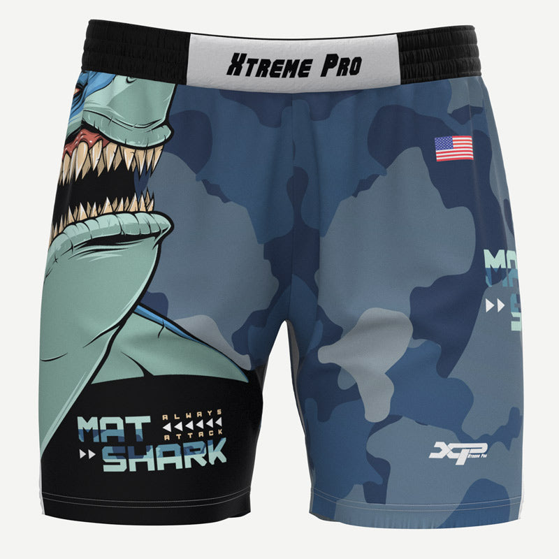 Mat Shark Training Shorts Xtreme Pro Apparel