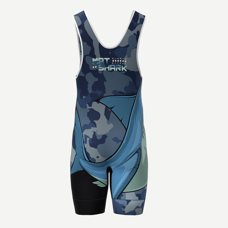 Mat Shark Wrestling Singlet Xtreme Pro Apparel