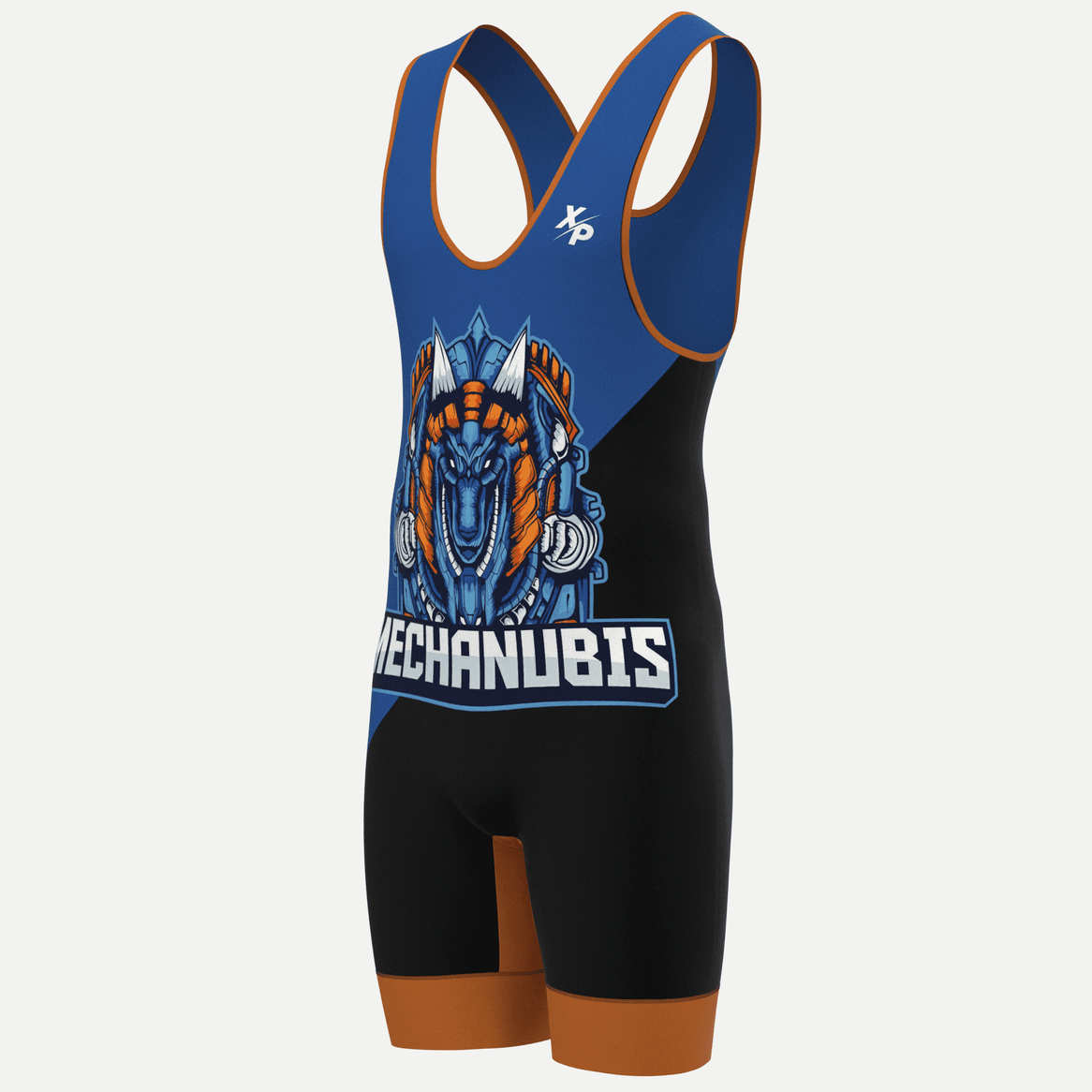 Mechanubis Fully Sublimated Wrestling Singlet Xtreme Pro Apparel