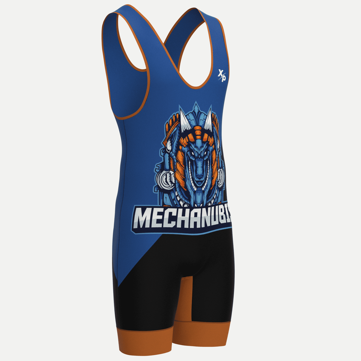 Mechanubis Fully Sublimated Wrestling Singlet Xtreme Pro Apparel