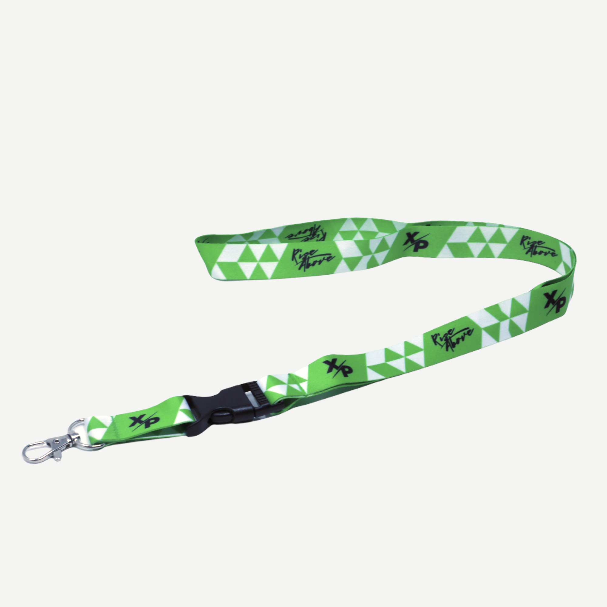 XP Rise Above Lanyard in Green Xtreme Pro Apparel