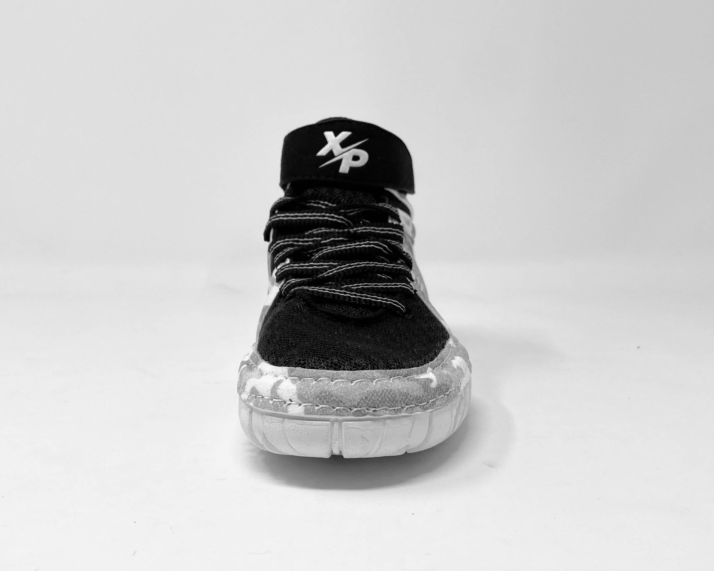 Youth MARVEL Punisher King Spec 2.0 Wrestling Shoes In Black & White Xtreme Pro Apparel
