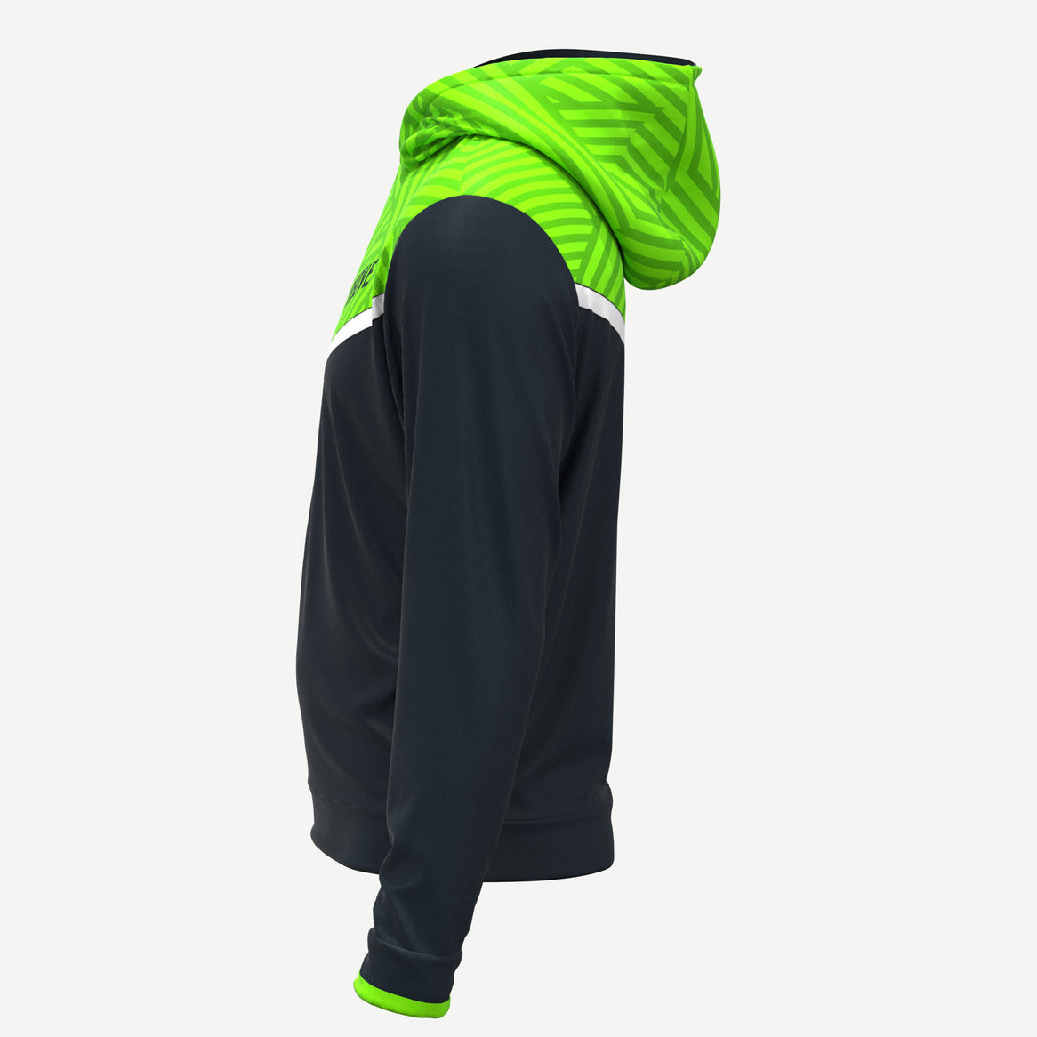 Rise Above Neon Green Soft Fully Sublimated Hoodie Xtreme Pro Apparel