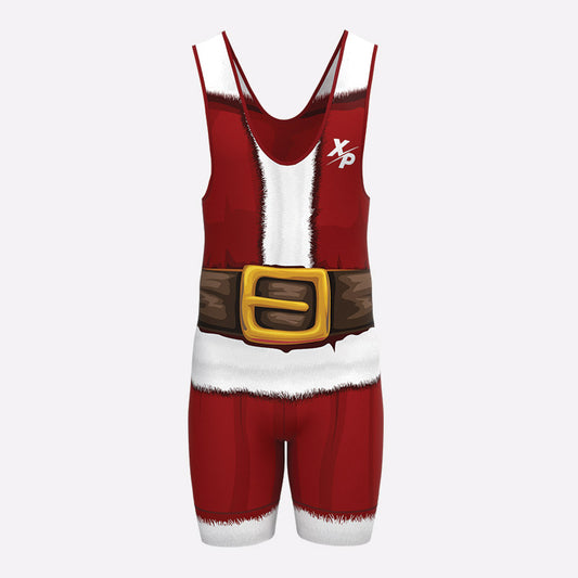 Santa Wrestling Singlet Xtreme Pro Apparel
