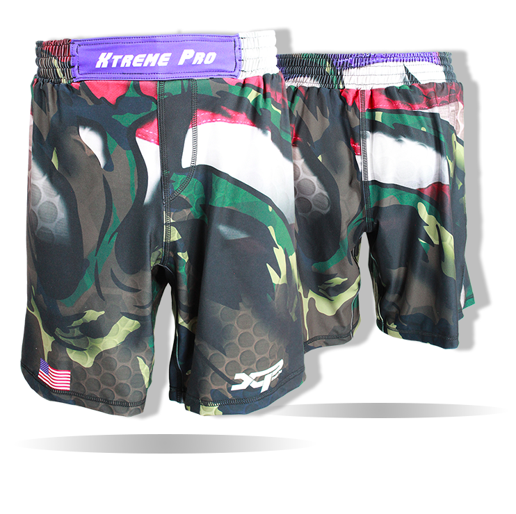 USA Camo Sport Short Xtreme Pro Apparel