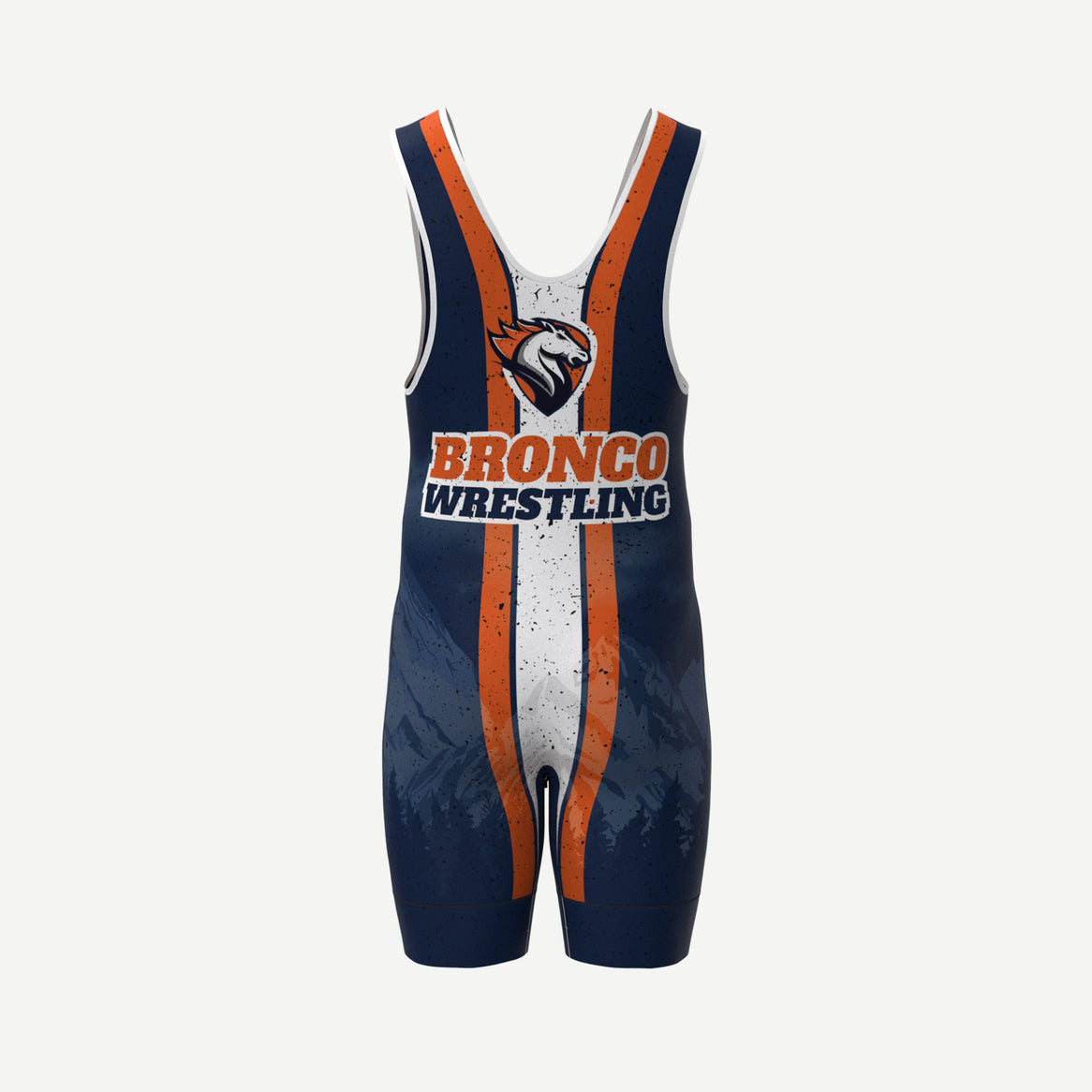 Bronco Wrestling Singlet Xtreme Pro Apparel