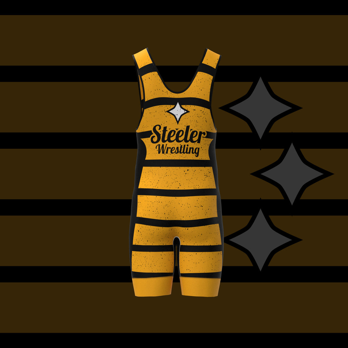 Steeler Wrestling Singlet Xtreme Pro Apparel