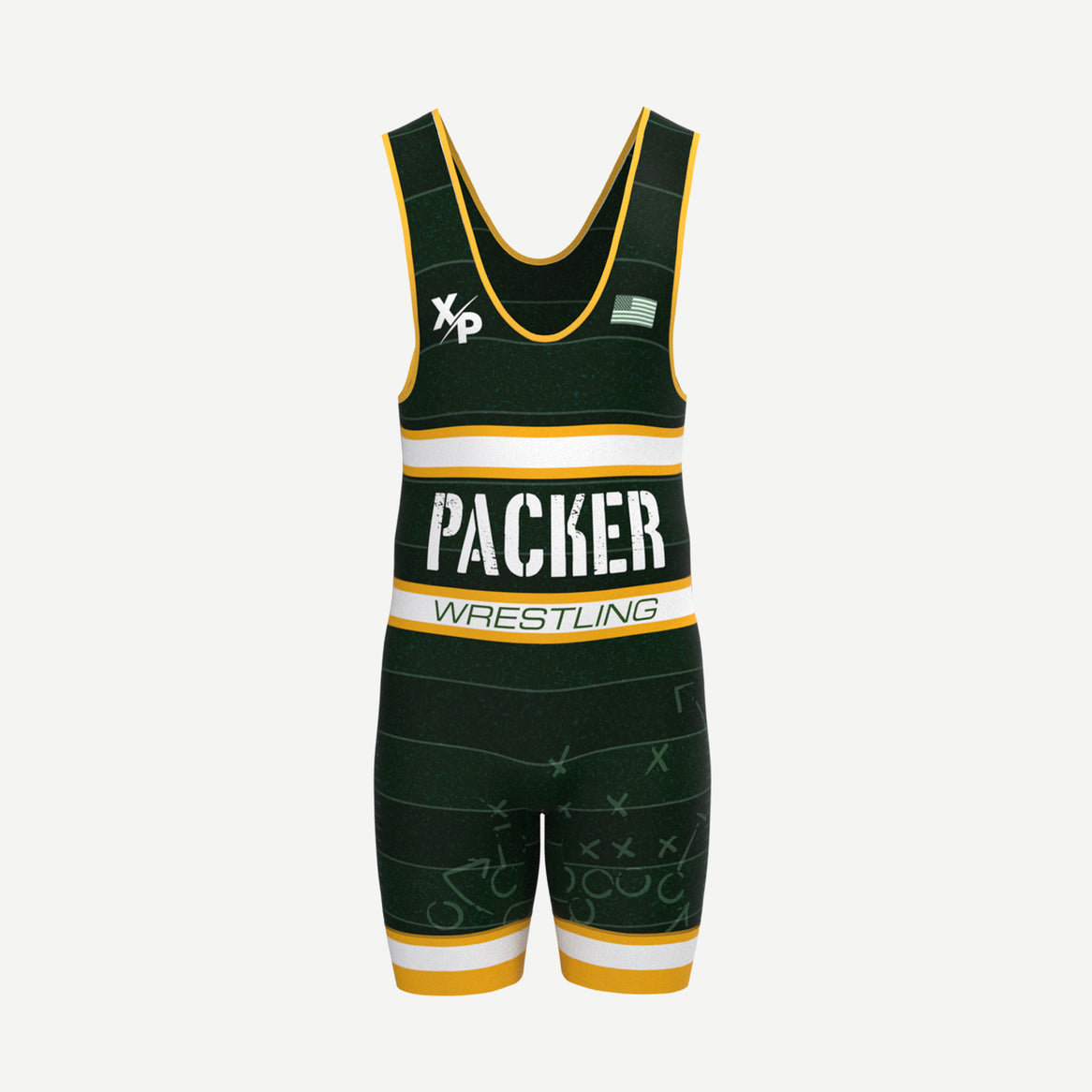 Packer Wrestling Singlet Xtreme Pro Apparel