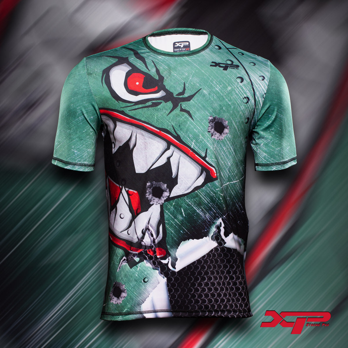 Tiger Shark Compression Shirt Xtreme Pro Apparel