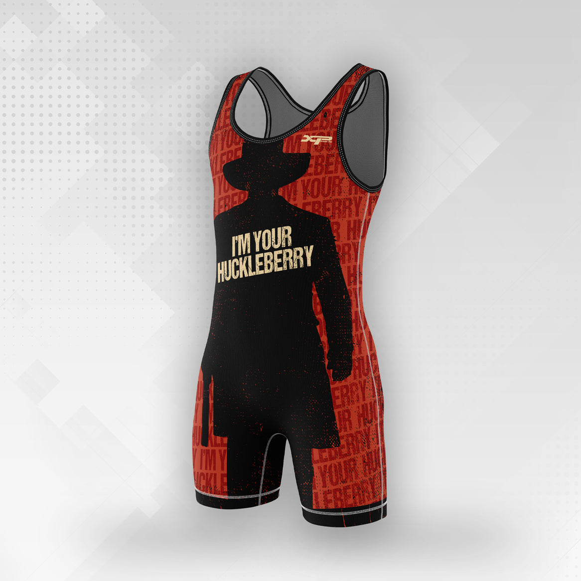 Fully Sublimated I'm Your Huckleberry Singlet Xtreme Pro Apparel