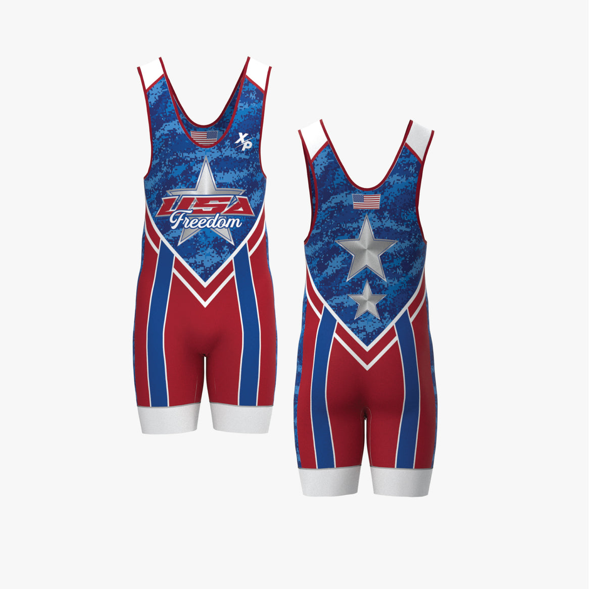 USA Freedom Singlet Xtreme Pro Apparel