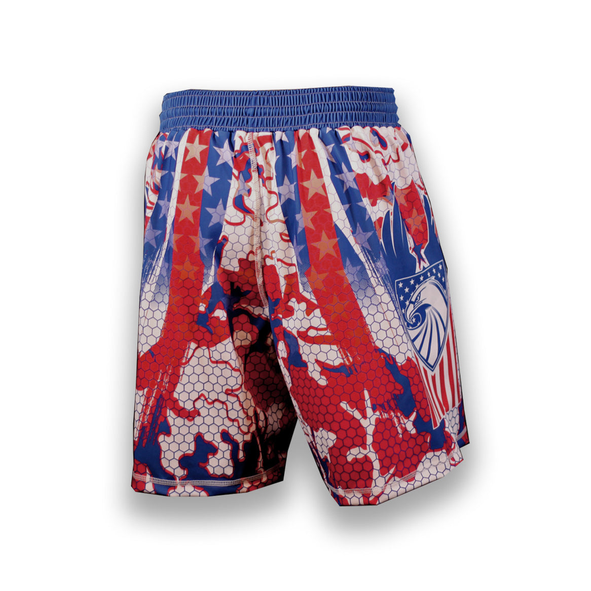 USA Red, White and Blue Sport Shorts Xtreme Pro Apparel