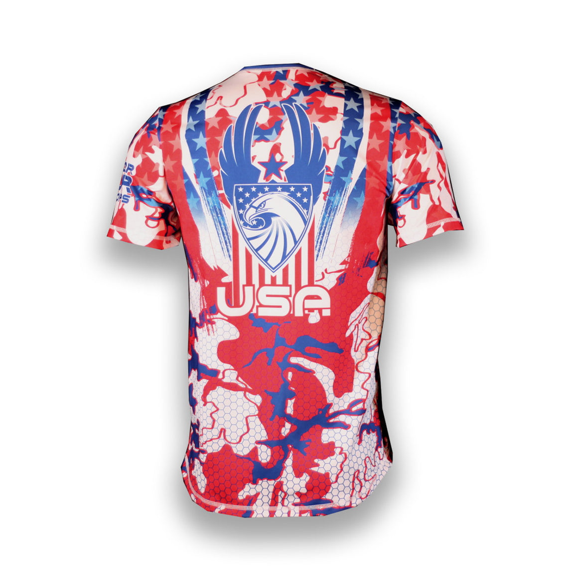 USA Red, White and Blue Compression Shirt Xtreme Pro Apparel