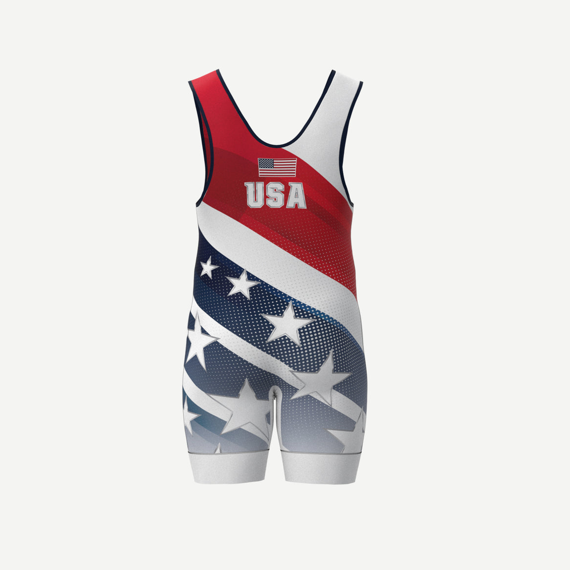 USA Stripes Singlet Xtreme Pro Apparel