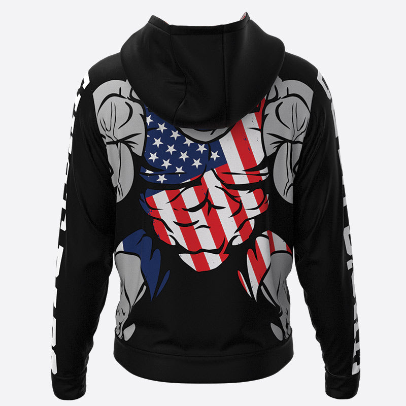 Exclusive RMN Who's Bad Fully Sublimated Hoodie Xtreme Pro Apparel