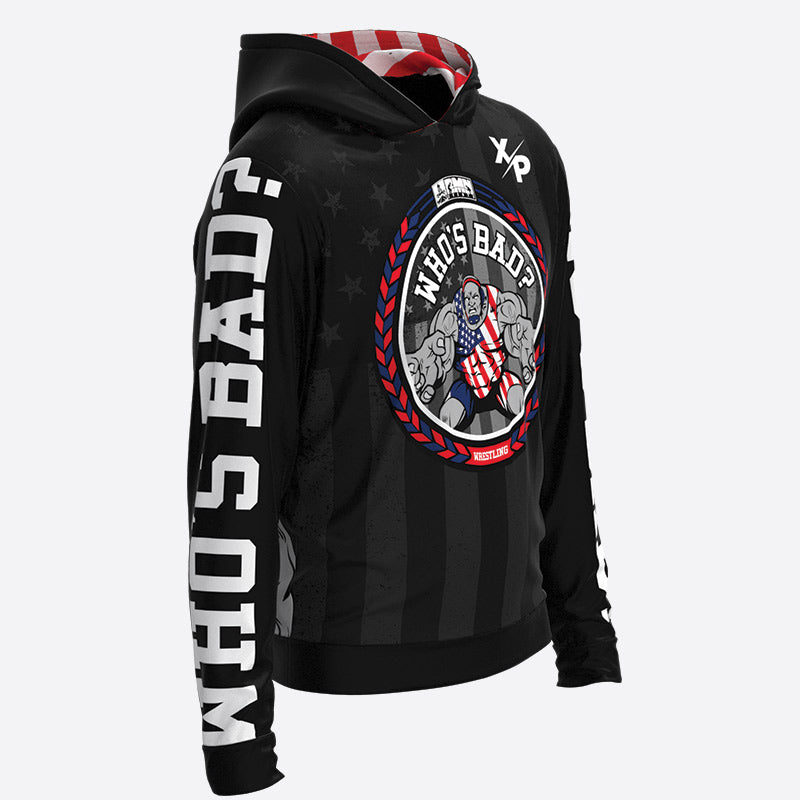 Exclusive RMN Who's Bad Fully Sublimated Hoodie Xtreme Pro Apparel