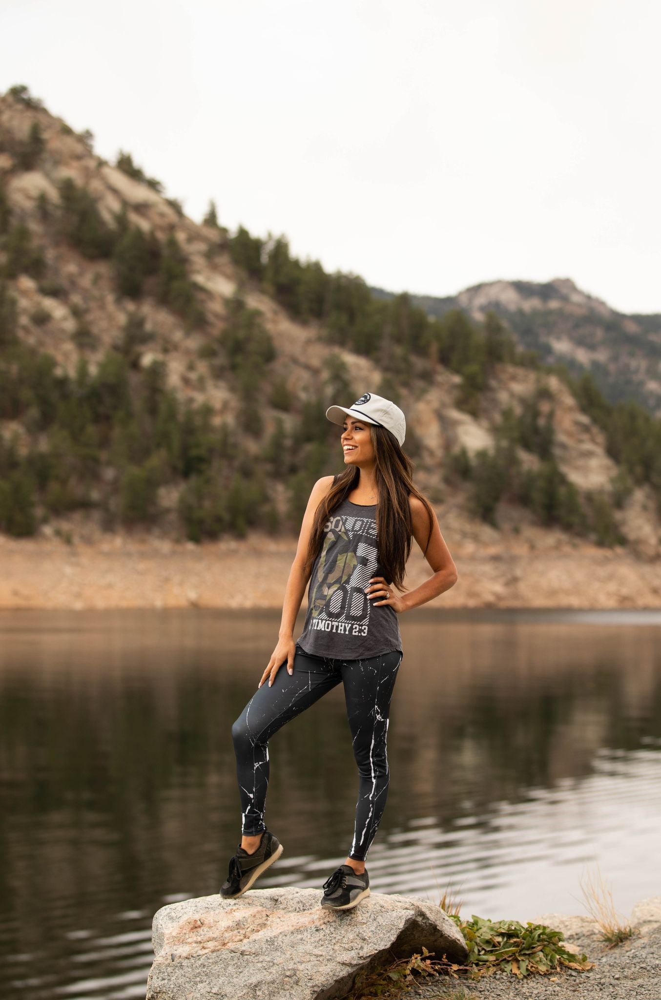 Black Marble Womens Compression Pants Xtreme Pro Apparel